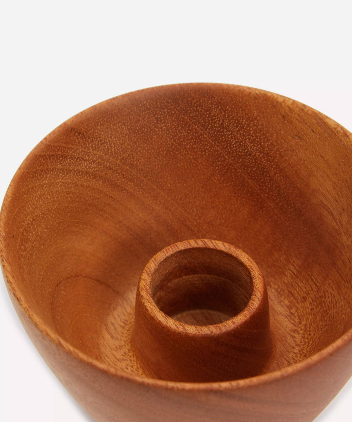 Mini Bowl Candle Holder - Mahogany - Set of 2 - Sumiye Co