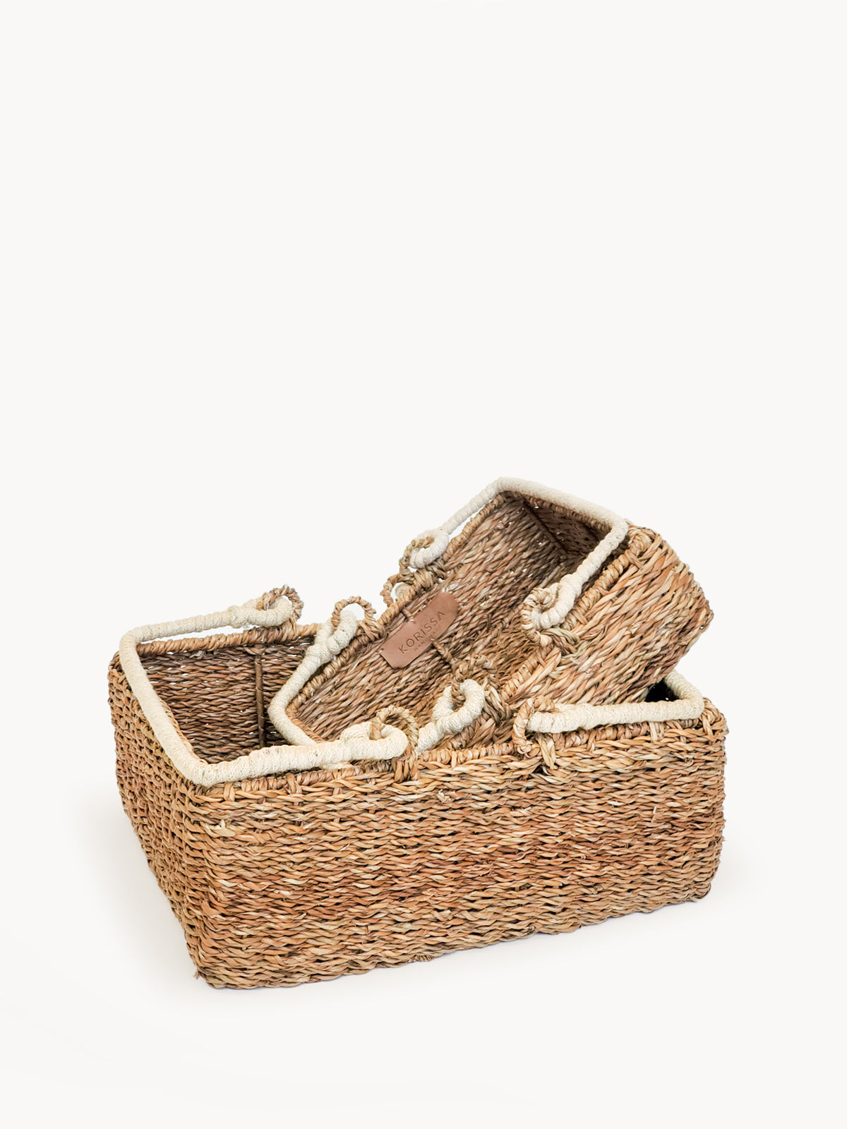 Storage Basket With Handle | Savar -0