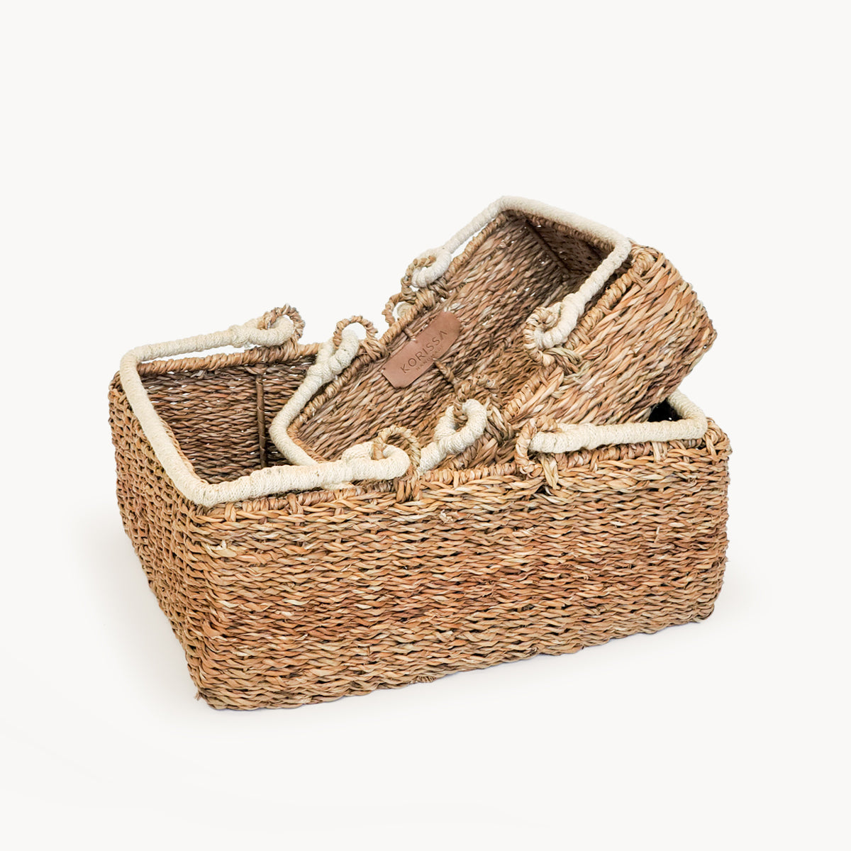 Storage Basket With Handle | Savar -0