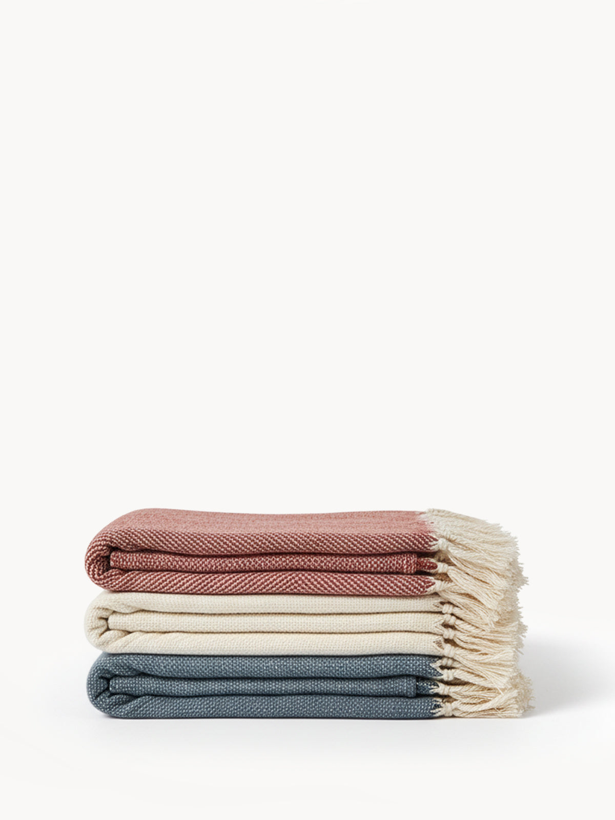 Artisanal Handwoven Cotton Throw Blanket-0