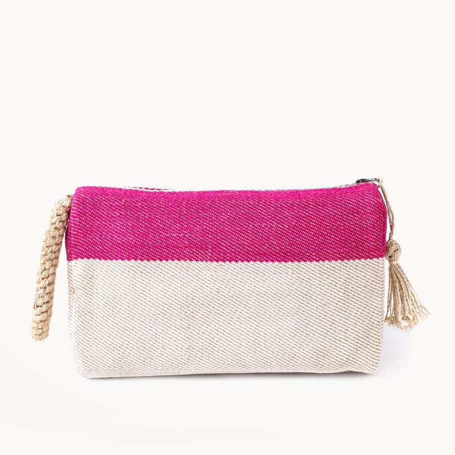 Block A Clutch - Pink