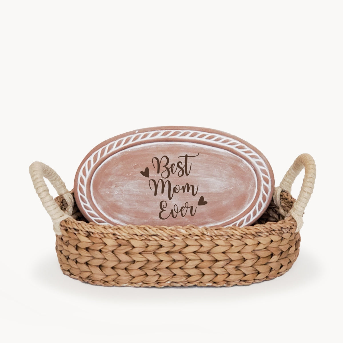 Bread Warmer & Basket - Mom Oval-6