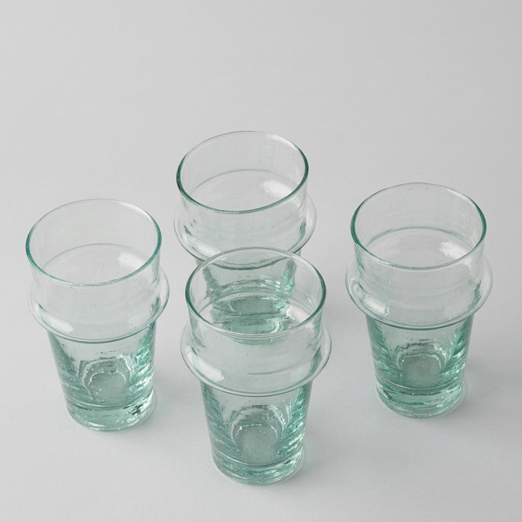 Large Recycled Beldi Glass