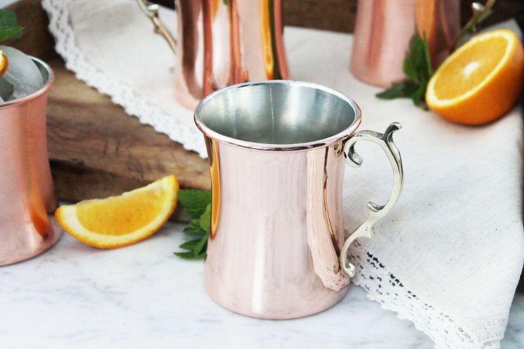 Copper Cocktail Mugs (Set of 4) | Vintage Inspired - Sumiye Co