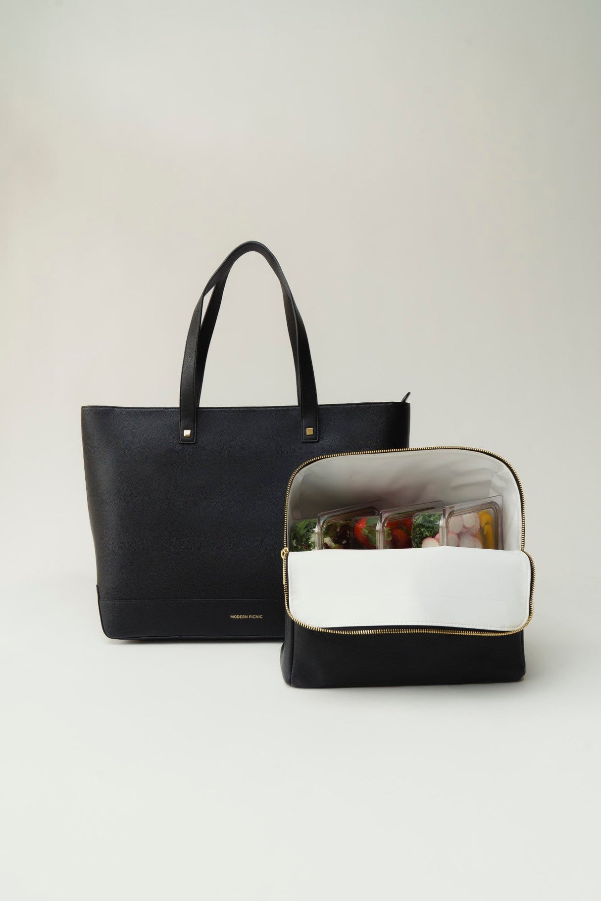 The Tote - Black | Designer Lunch Bags & Totes - Sumiye Co