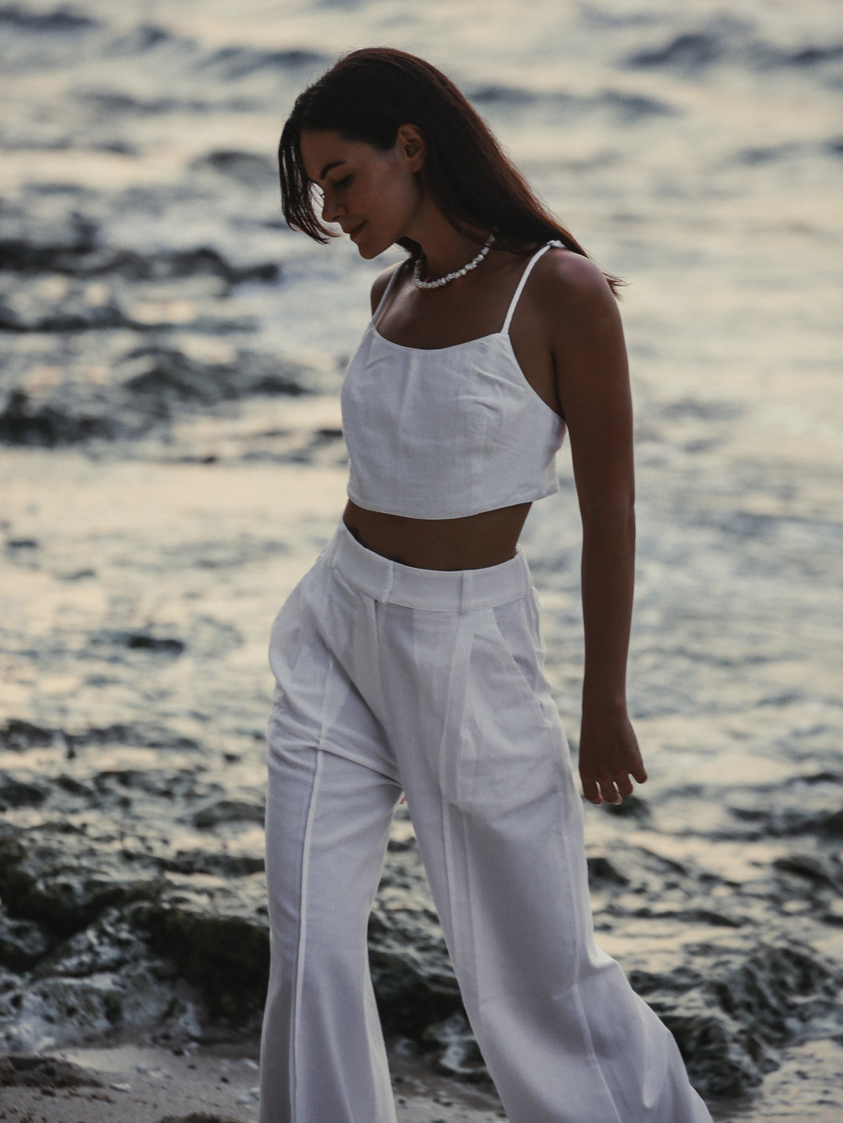 Pera Pants - White - Sumiye Co