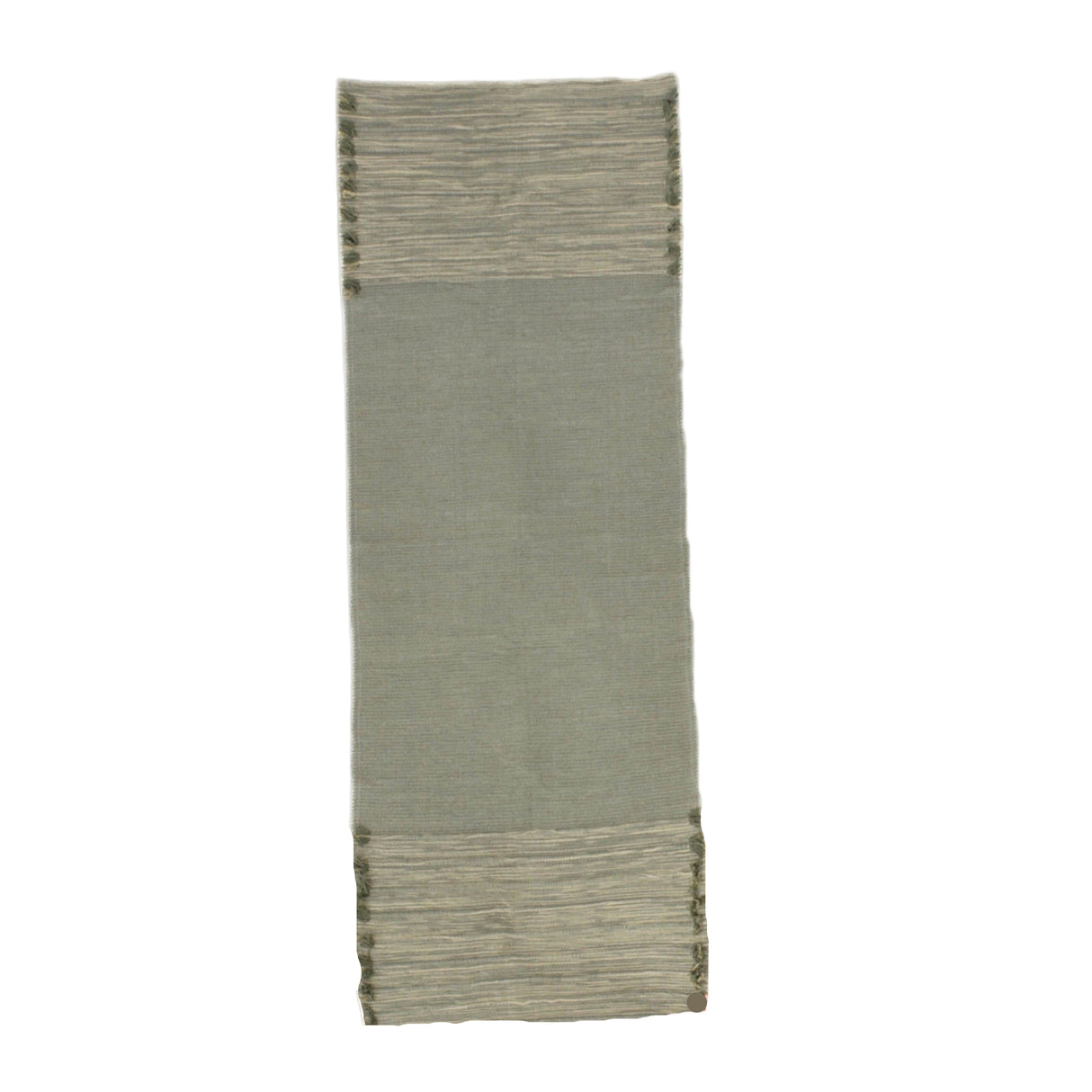 Jade & Jute (Travel) Yoga Rug Mat - Naturally Dyed Organic Cotton - Sumiye Co
