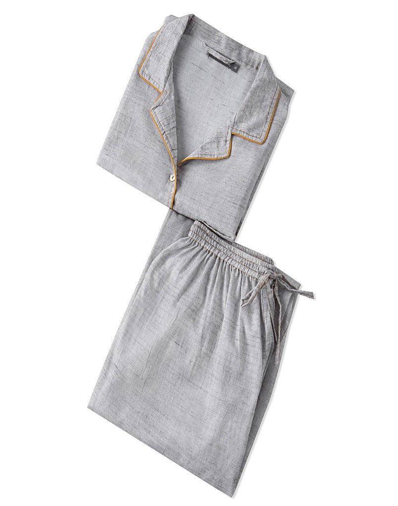 Children's Loungewear PJ Set - Brushstroke - Erawan (Grey)-0