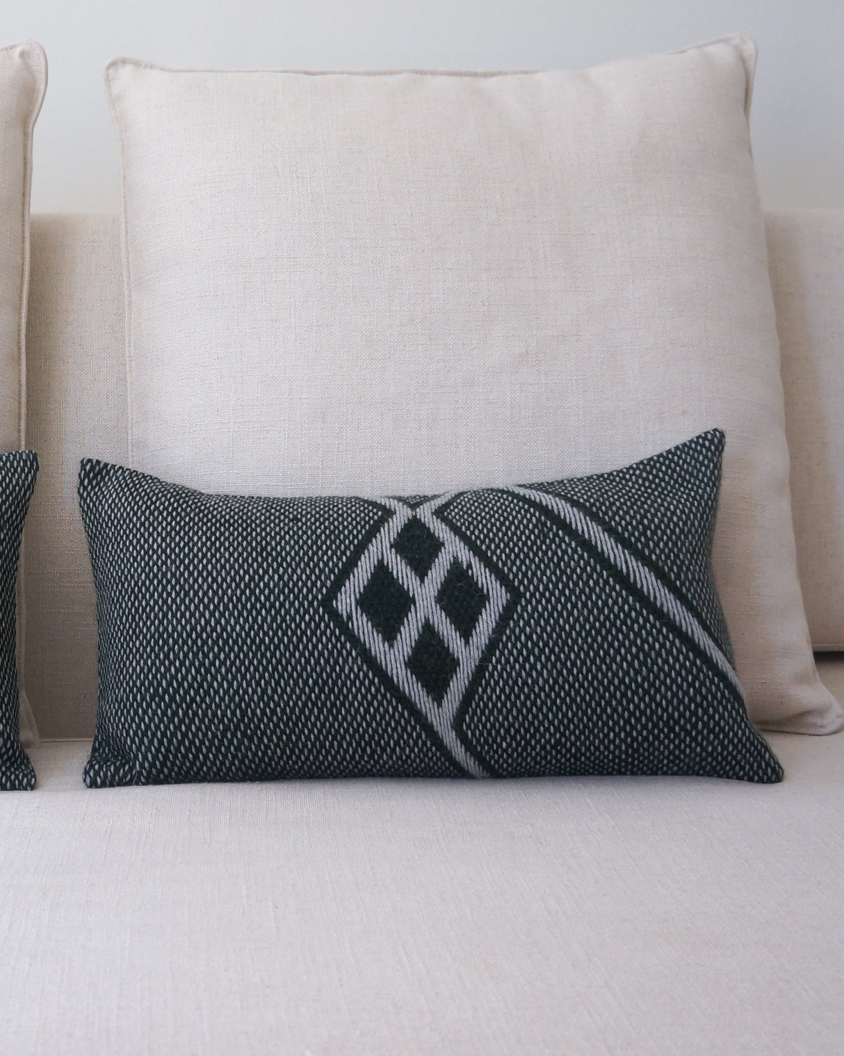Che Lumbar Pillow in Forest Green - Sumiye Co