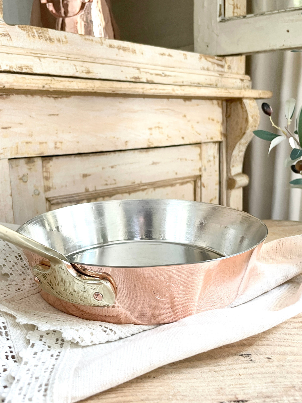 Copper Fry Pan | Vintage Inspired - Sumiye Co