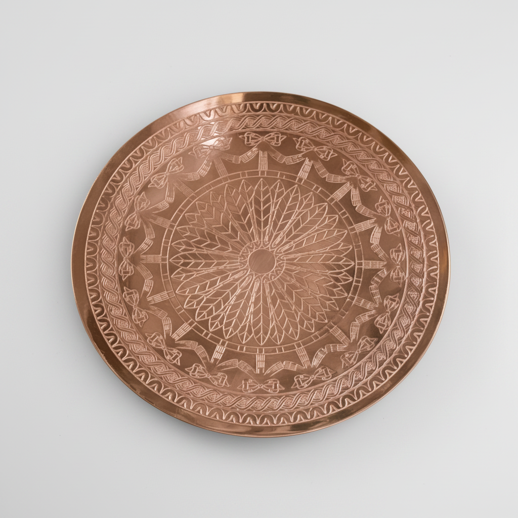 Copper Coasters Set (Set of 4) | Vintage Inspired - Sumiye Co