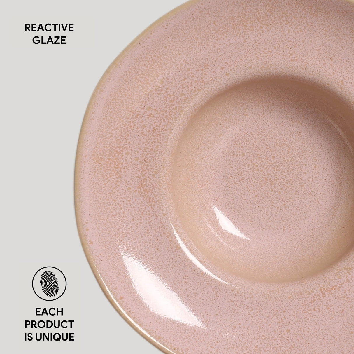Deep Rim Plate Set of 4
