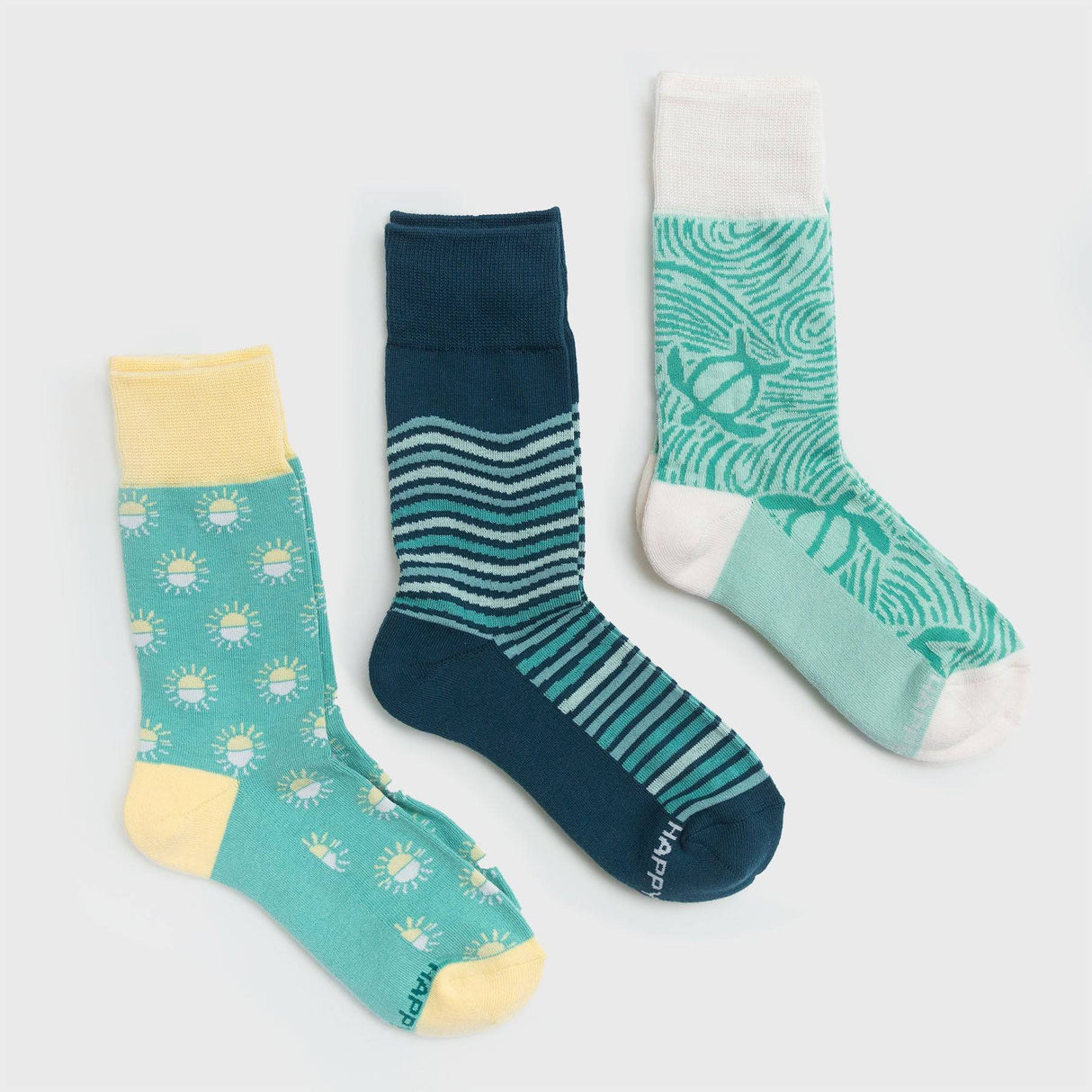 Make Waves Socks - Set of 3 - Sumiye Co