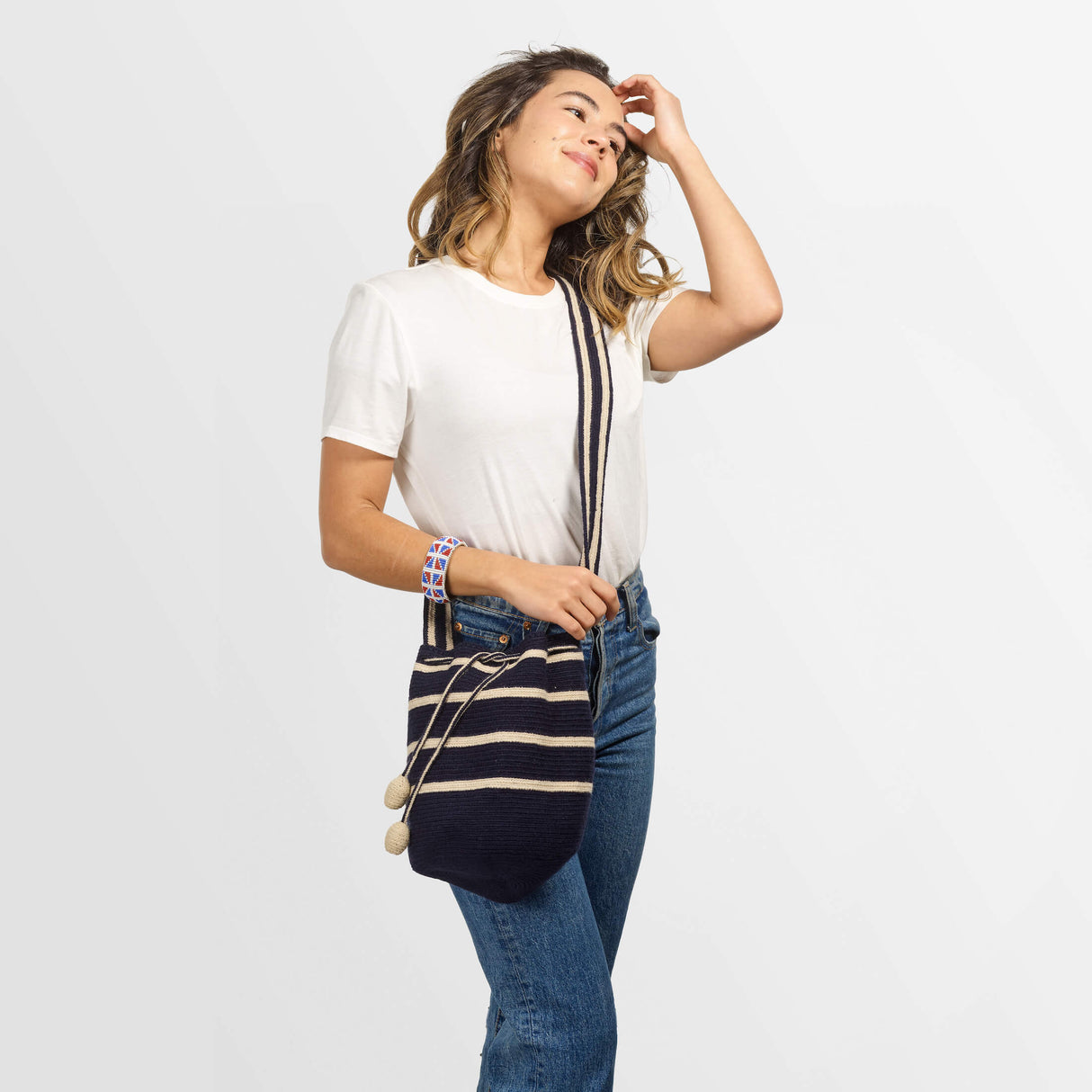 Sencilla Wayúu Mochila | Bucket Bag