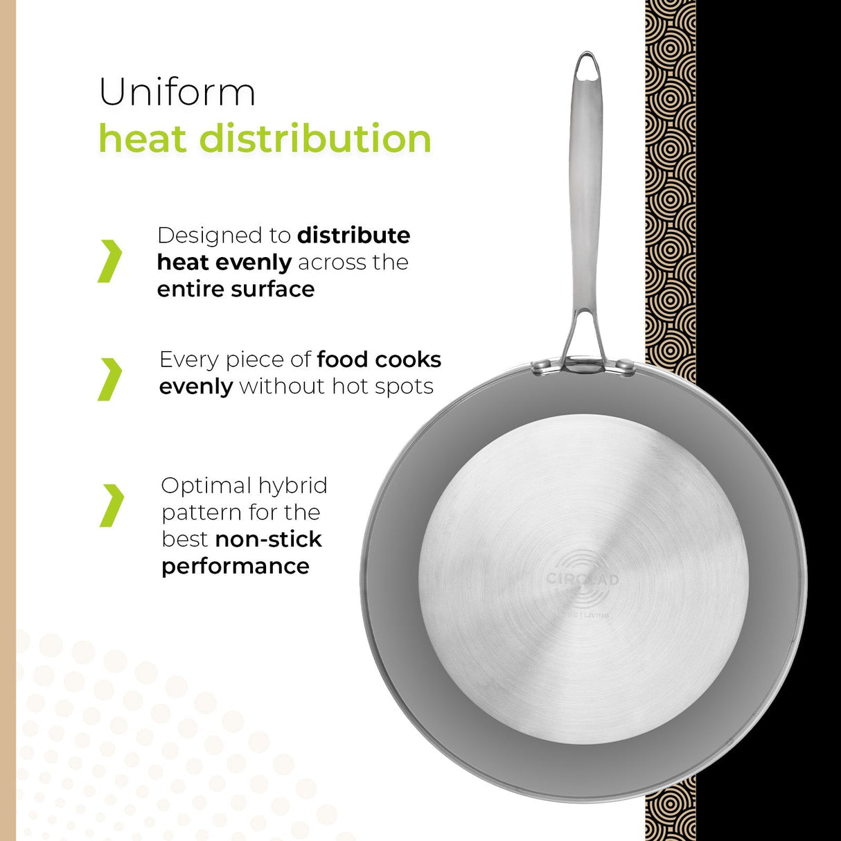 BE | LIVING CIRCLAD Series Frying Pans