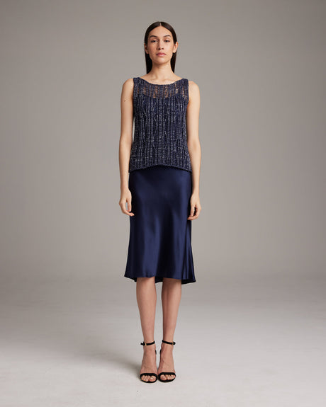 Lace Knit Tank - Sumiye Co