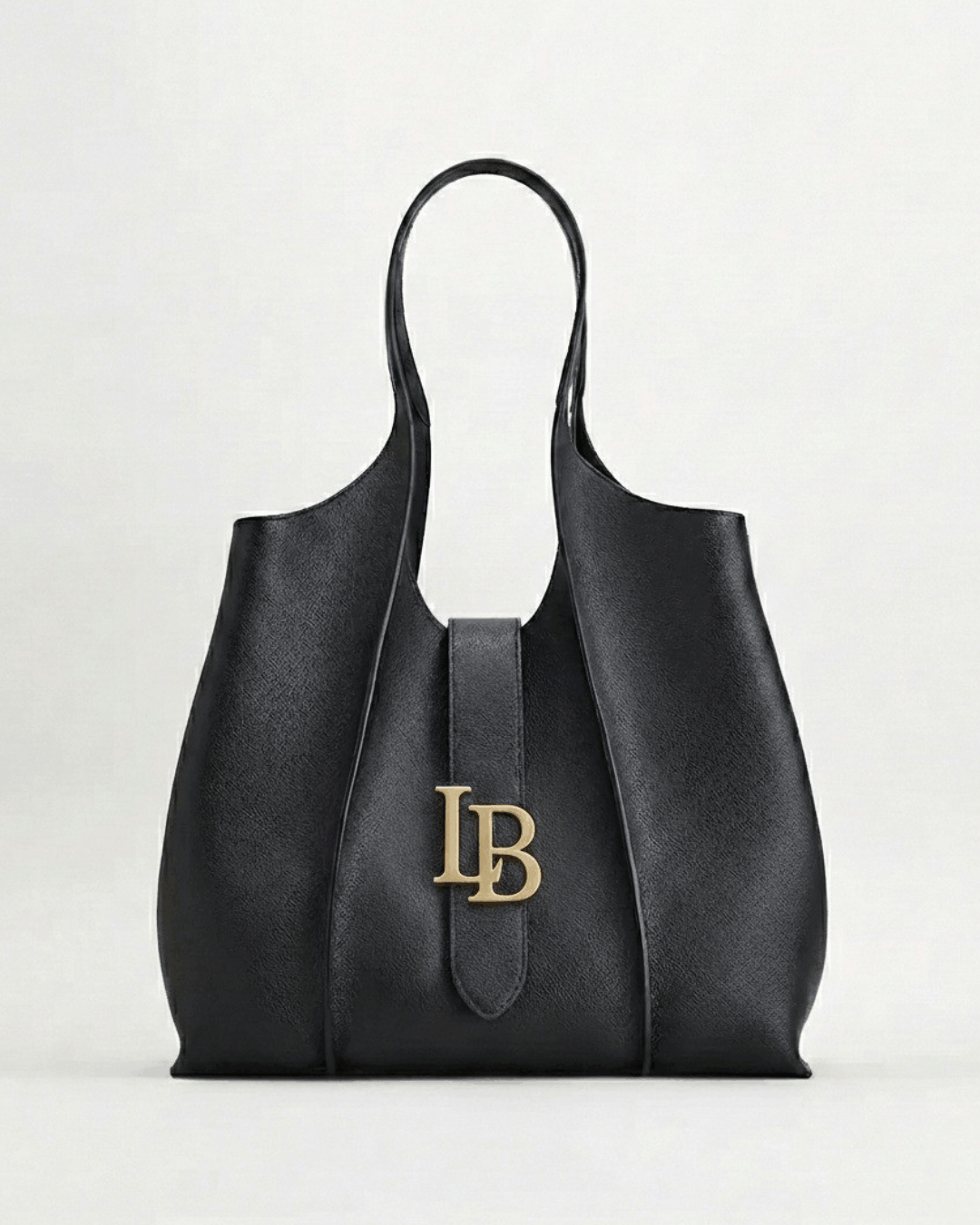 Mayfair Black Shoulder Plant Based Leather Bag (Pre-Order For delivery 28th May 2026)-0