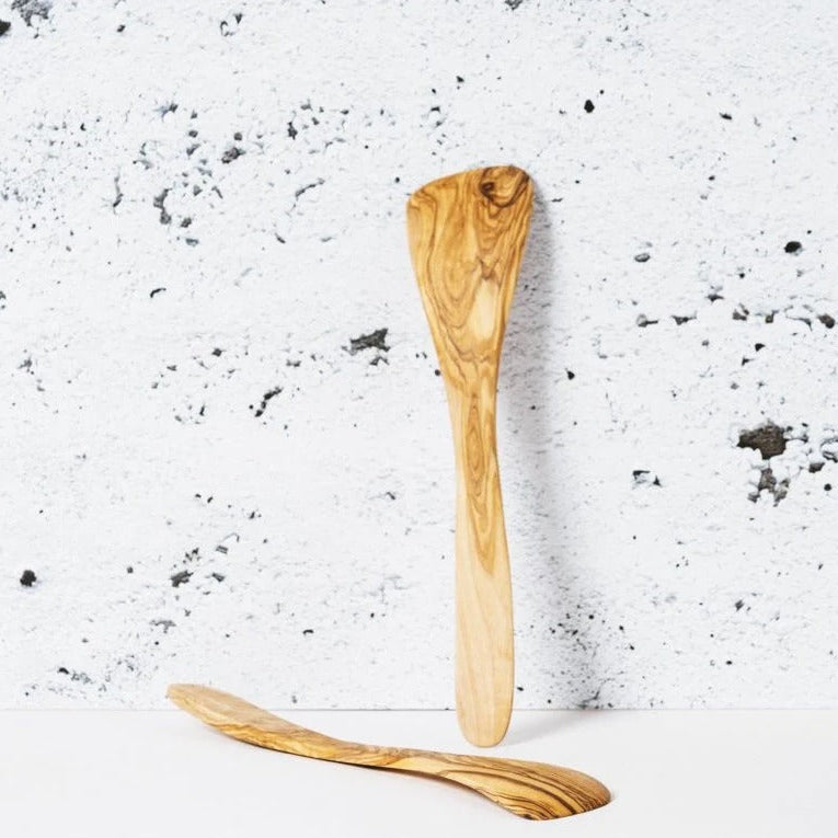 Gharyan Olive Wood Spatula | Tunisia - Sumiye Co