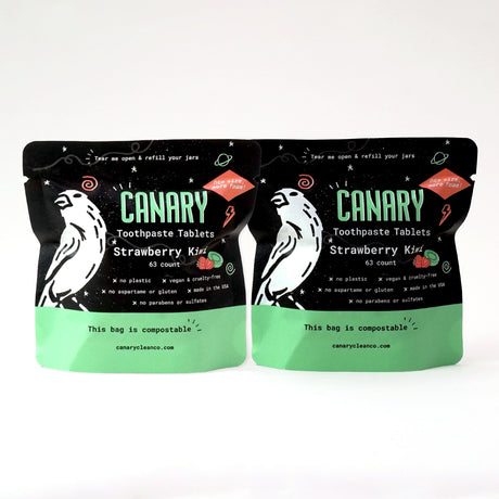 Strawberry + Kiwi Toothpaste Tablets - Sumiye Co