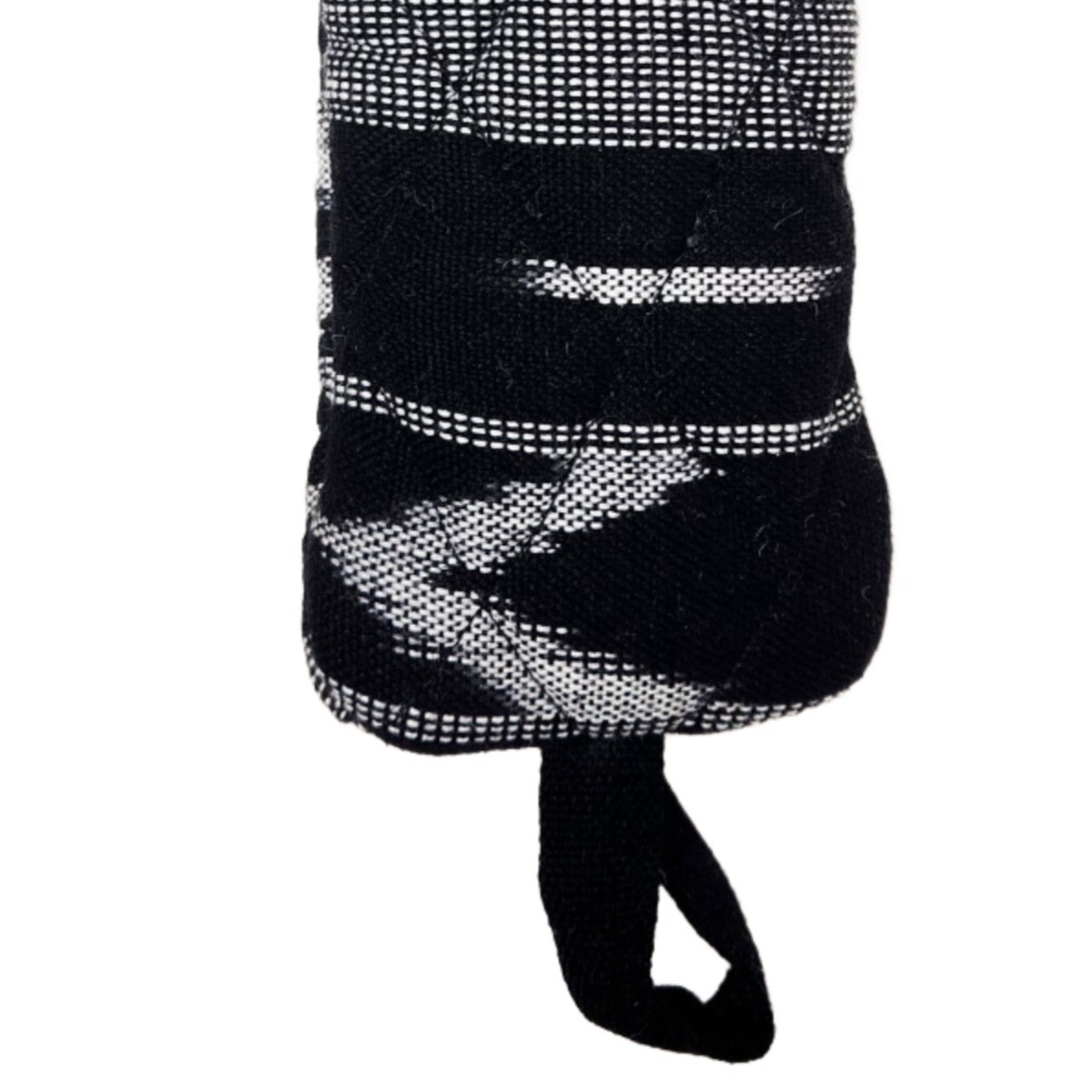 Black and white pattern on a white background