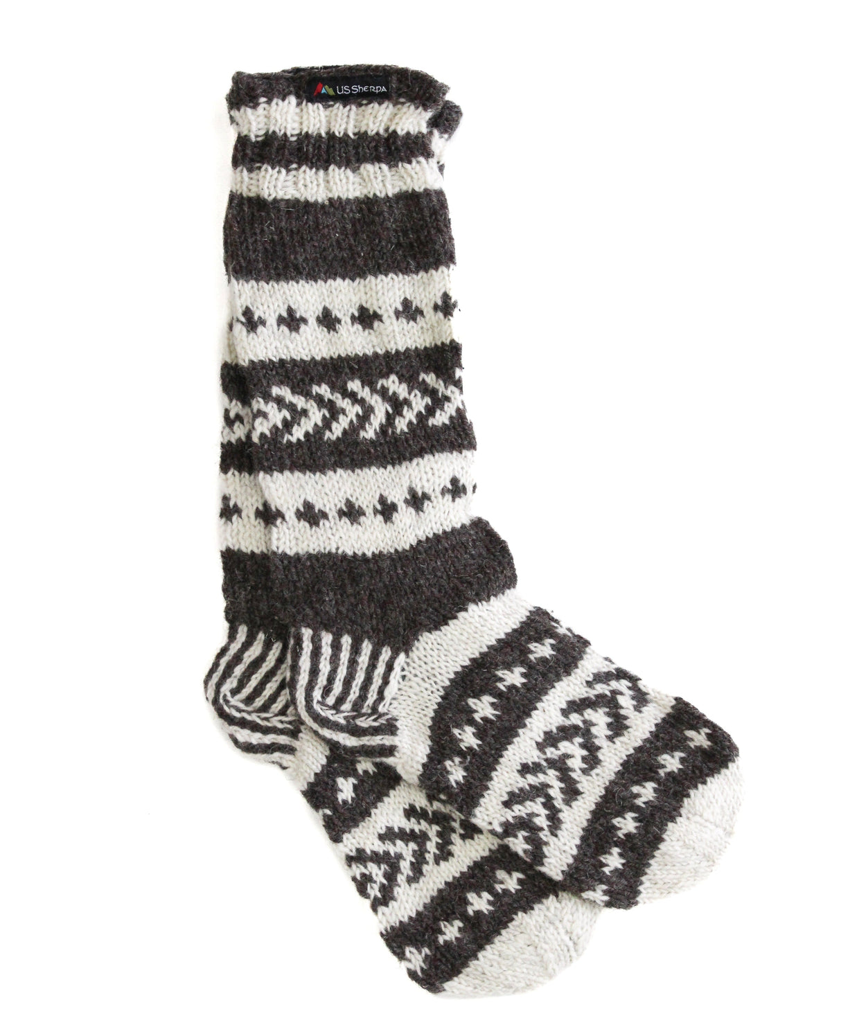 Sherpa Socks Monochrome - Sumiye Co