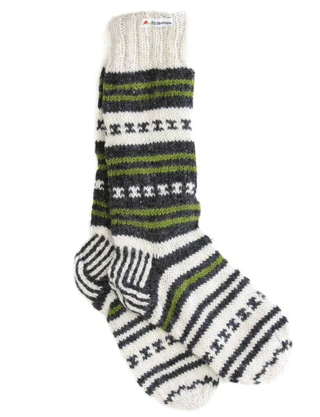 Sherpa Socks Green - Sumiye Co