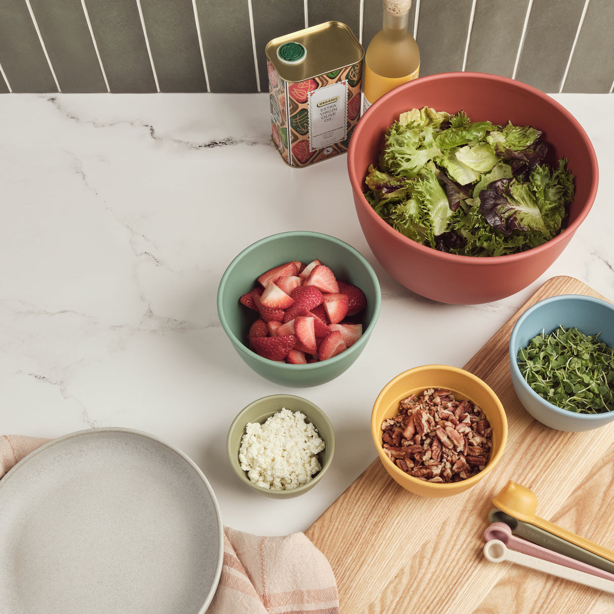 Eco-Friendly Kitchenware Bundle | Astrik Mixing Bowls & Tools - Sumiye Co