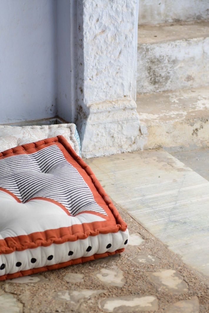 Bauhaus Floor Cushion (Reverse) - Sumiye Co