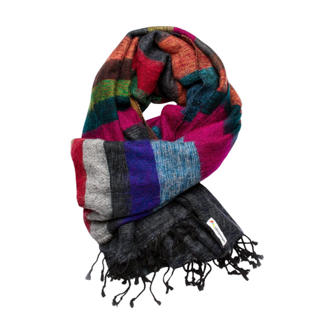 Lobuche Yak Shawl Sunset - Sumiye Co