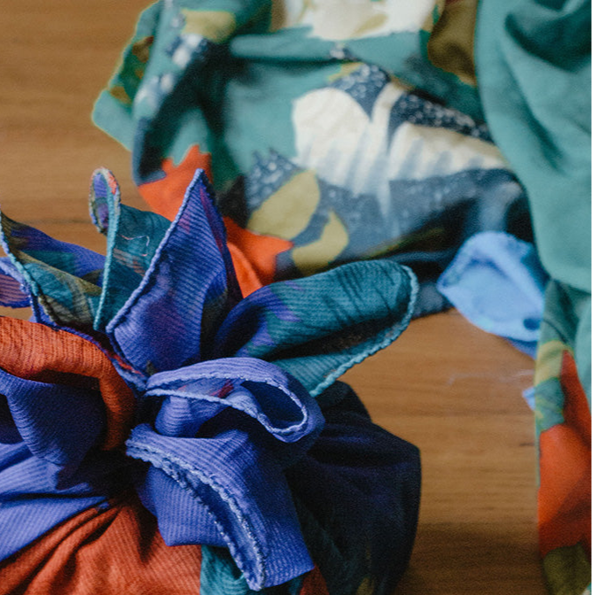 Sari Gift Wrap– Assorted Fabric | Furoshiki - Sumiye Co