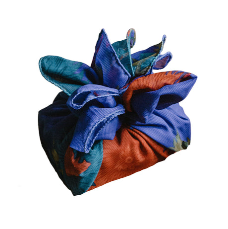 Sari Gift Wrap/Scarf – Assorted Upcycled Fabric by Matr Boomie - Sumiye Co