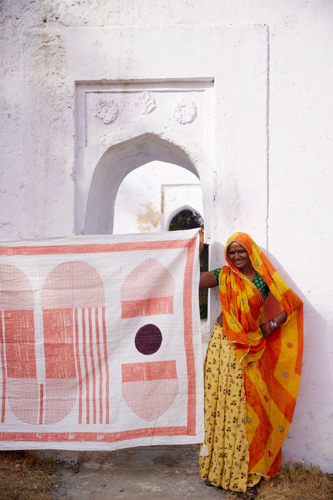 Bauhaus Kantha Throw - Sumiye Co