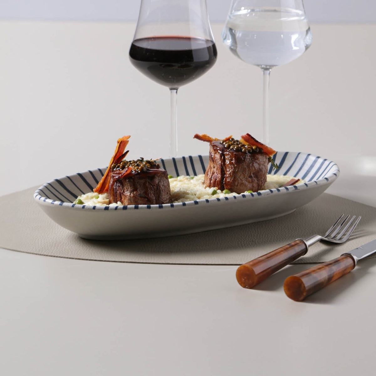 Deep Oval Platter Set of 4