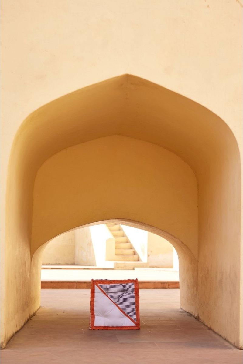 Bauhaus Floor Cushion (Reverse) - Sumiye Co