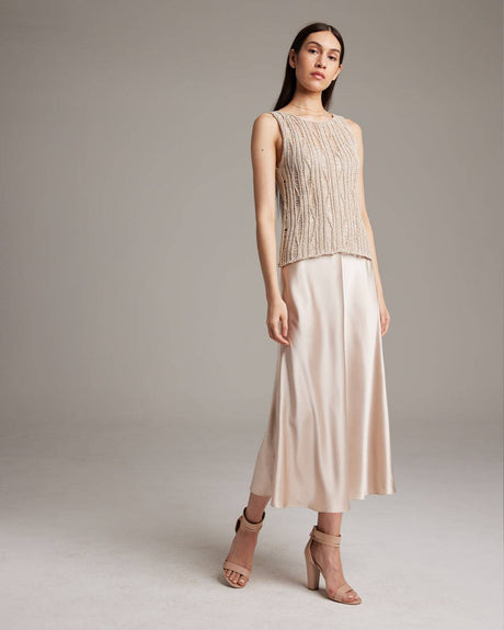 Lace Knit Tank - Sumiye Co