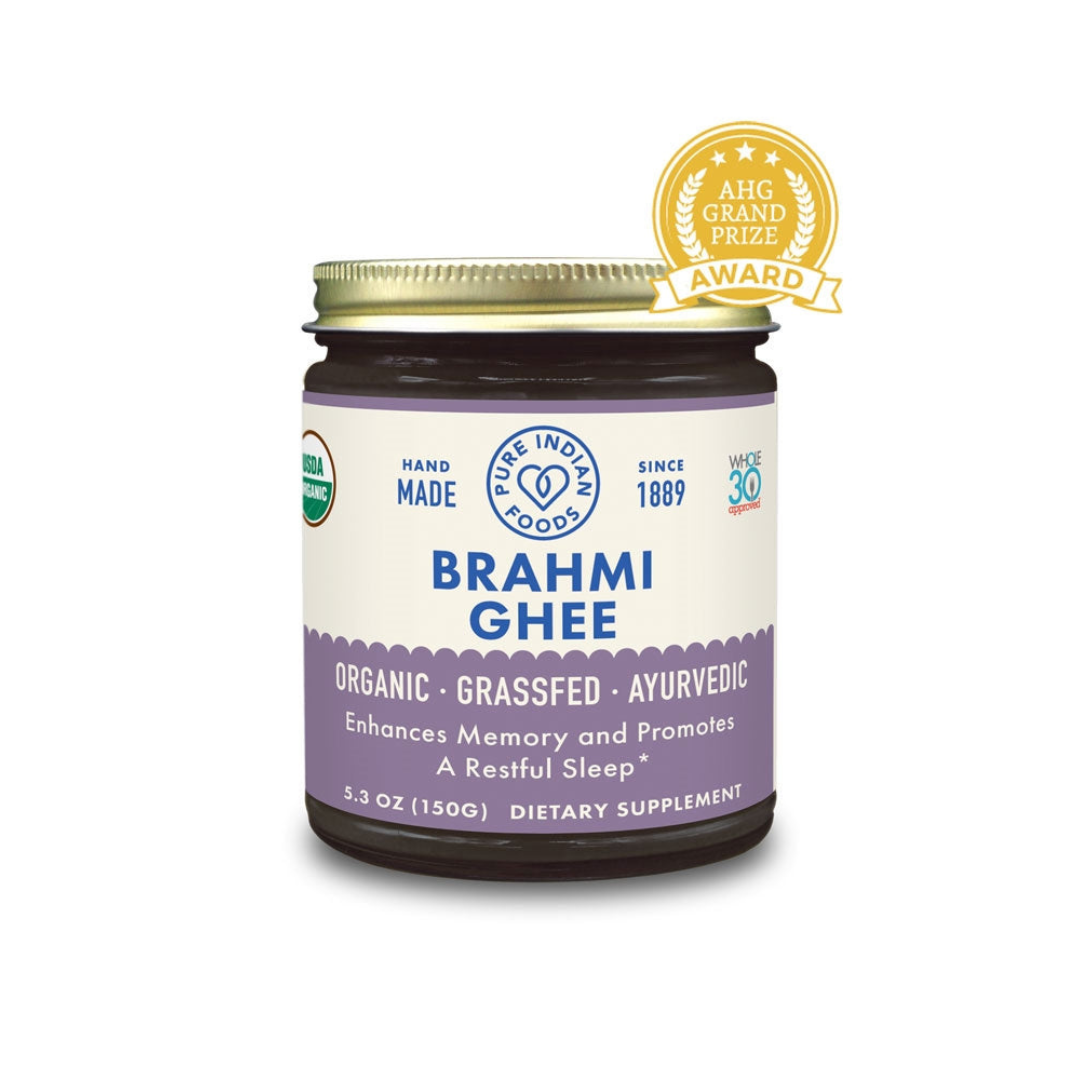Brahmi Ghee | Ayurvedic Herbal Ghee for Clarity, Focus & Mental Calm-1