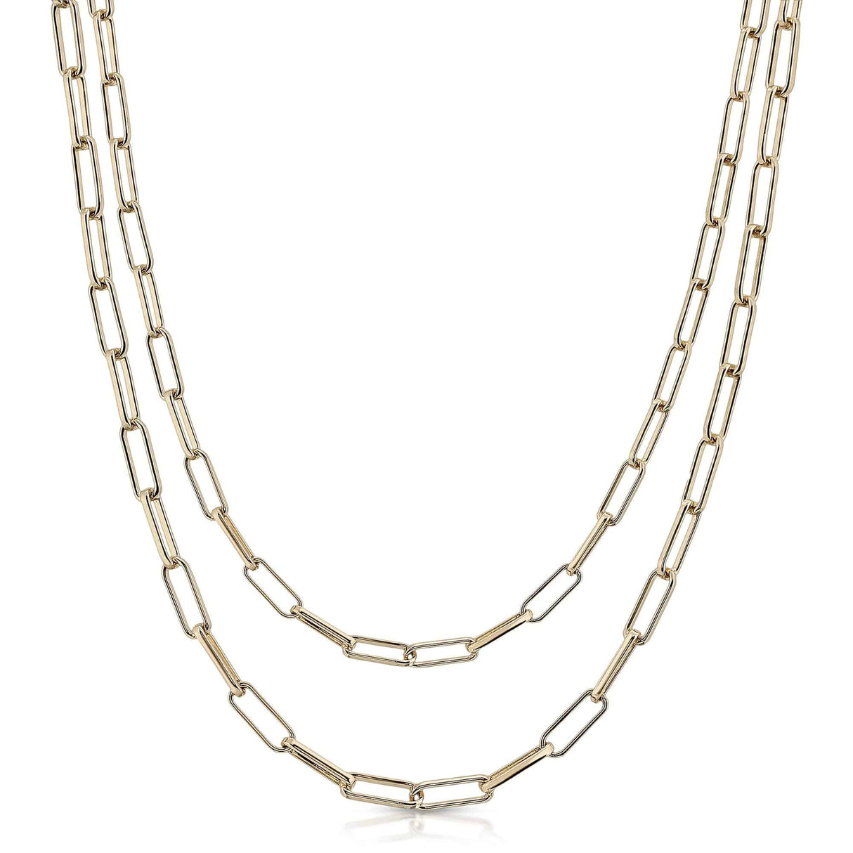 4mm Double Elongated Link Mask Chain - Sumiye Co