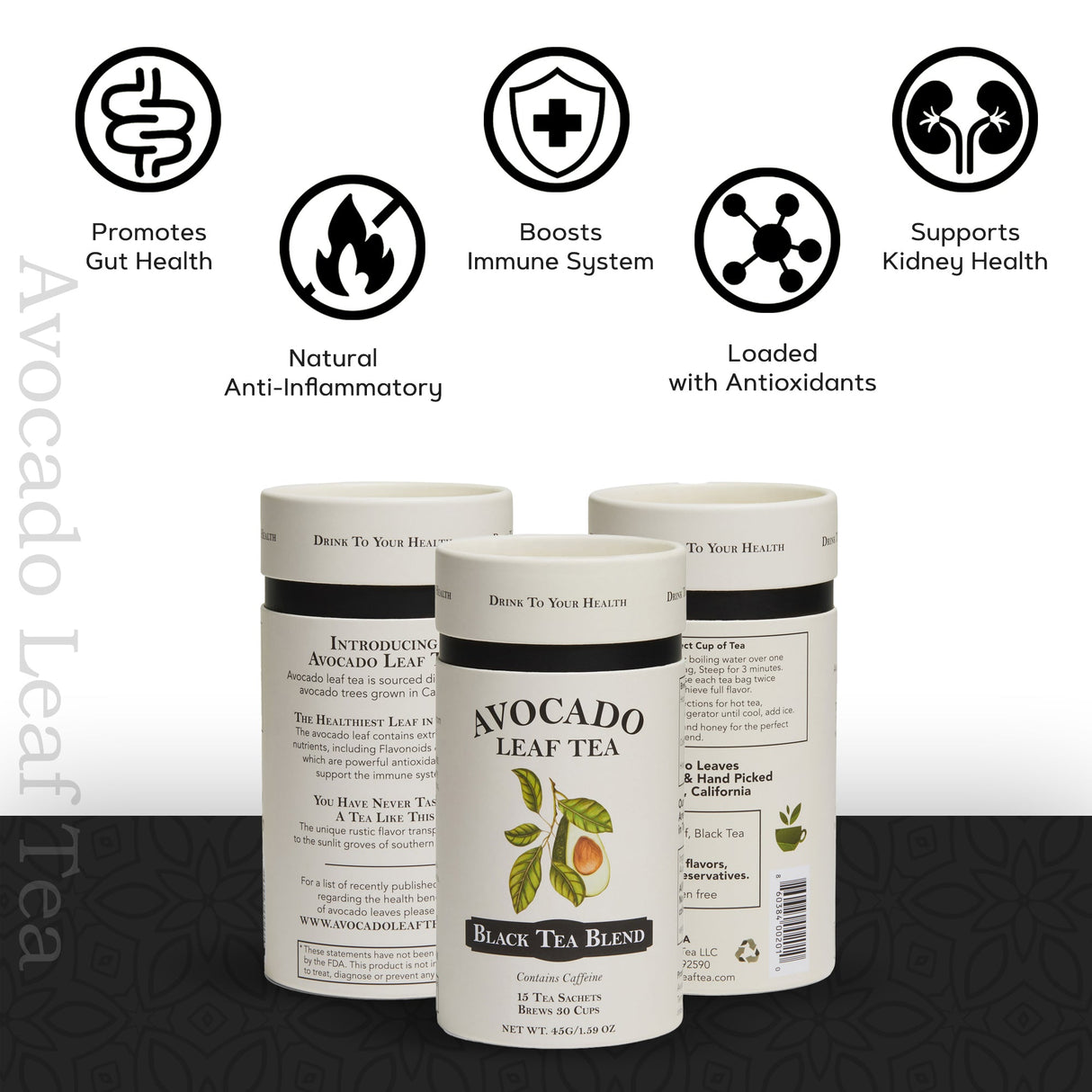 Avocado Leaf Tea Black Tea Blend - Sumiye Co