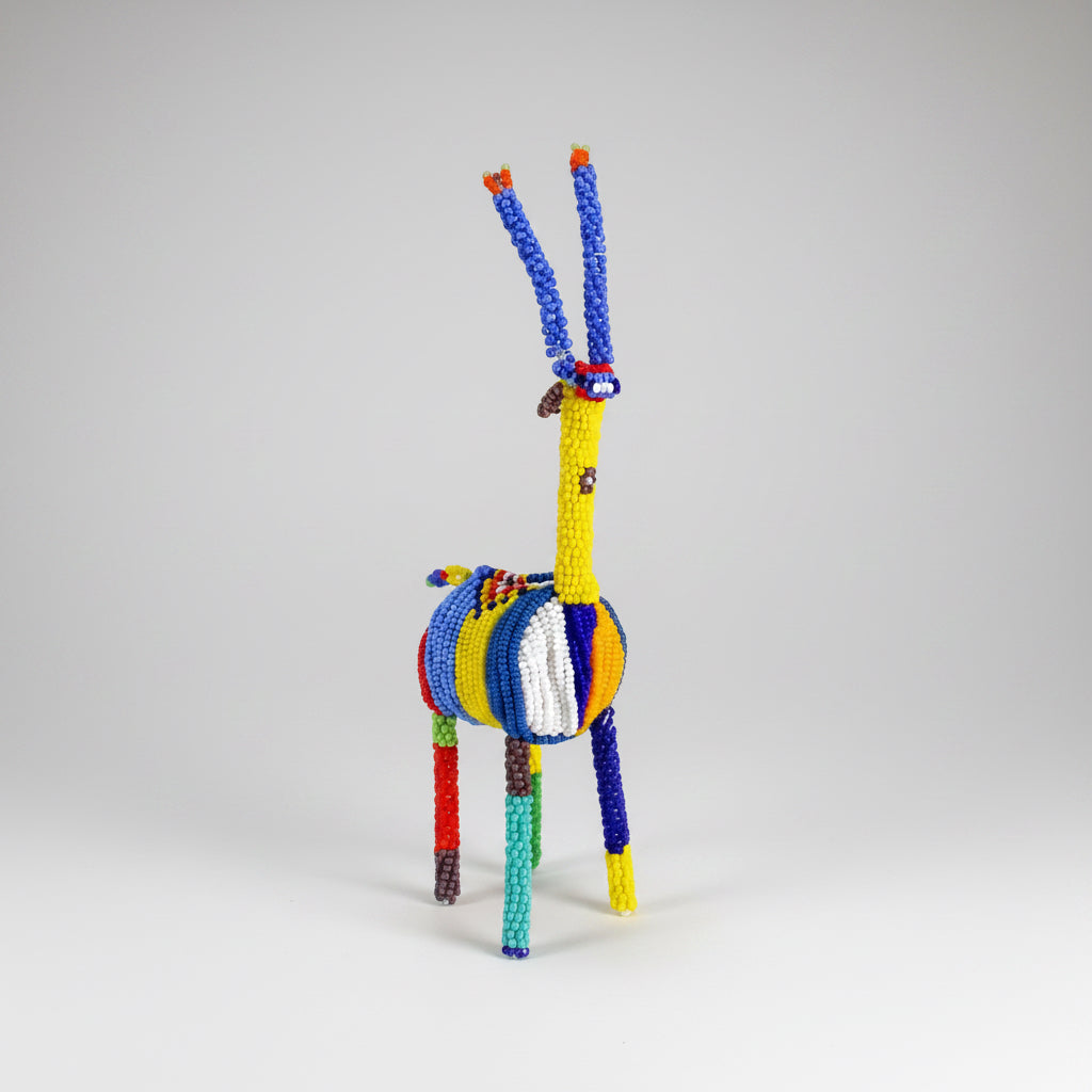 Small Beaded Springbok - Multicolor - Sumiye Co