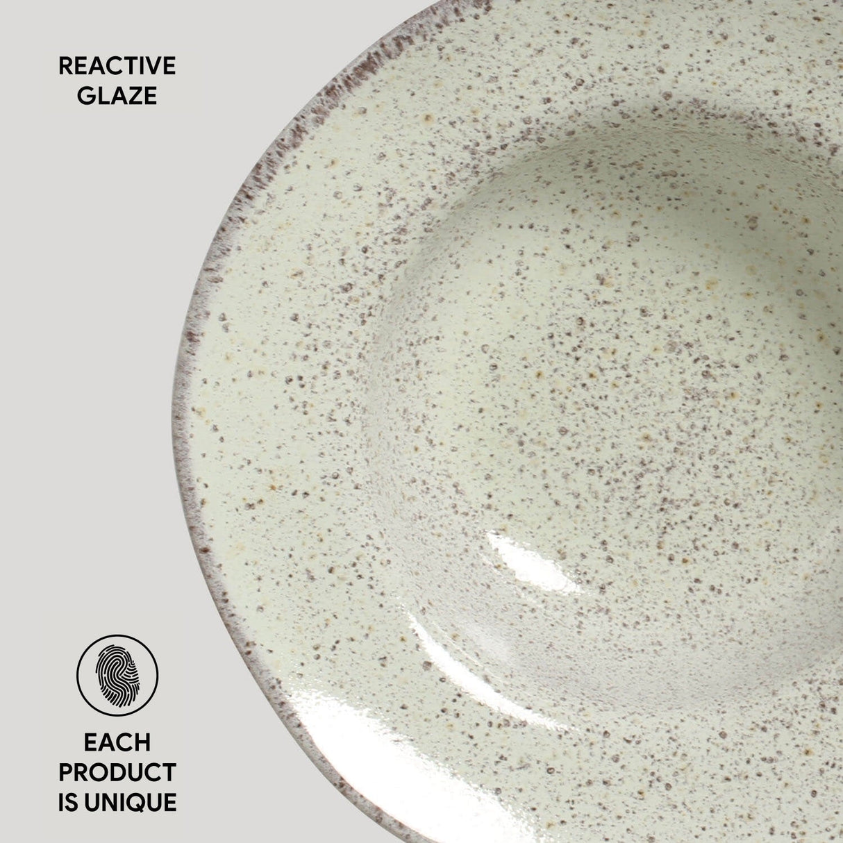 Dessert/Deep Rim Plate Set of 4