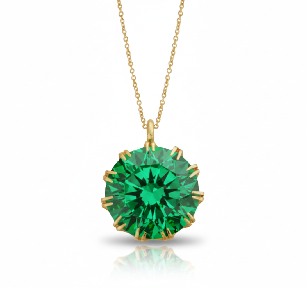 Lumine Emerald Pendant-0