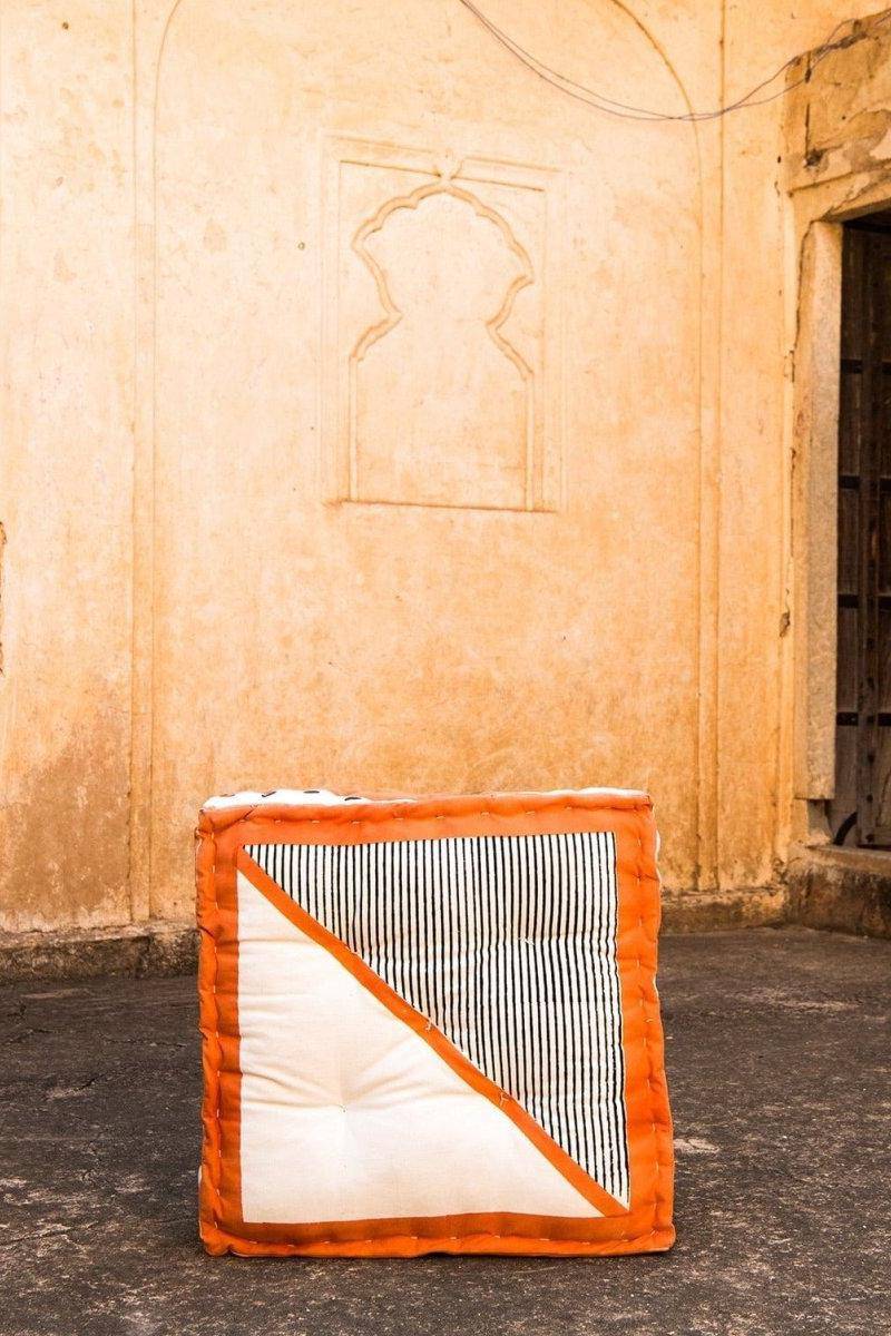 Bauhaus Floor Cushion (Reverse) - Sumiye Co