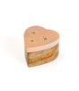 Jaipuri Heart Keepsake Box - Pink Carved Marble by Matr Boomie - Sumiye Co