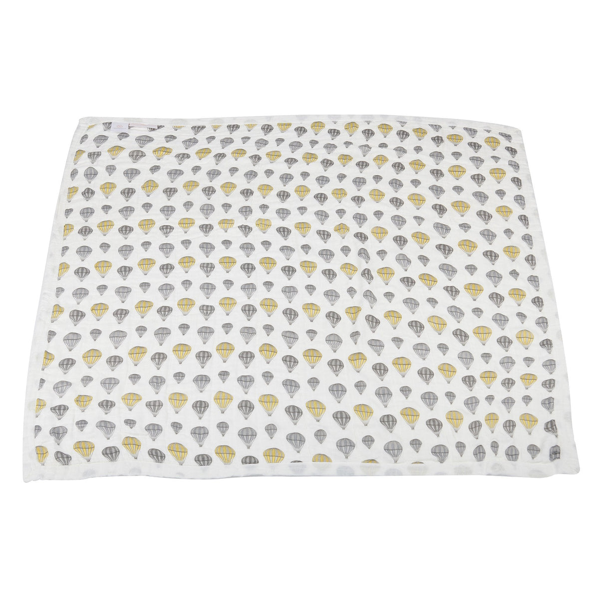 Hot Air Balloon and Northern Star Bamboo Muslin Newcastle Blanket-2