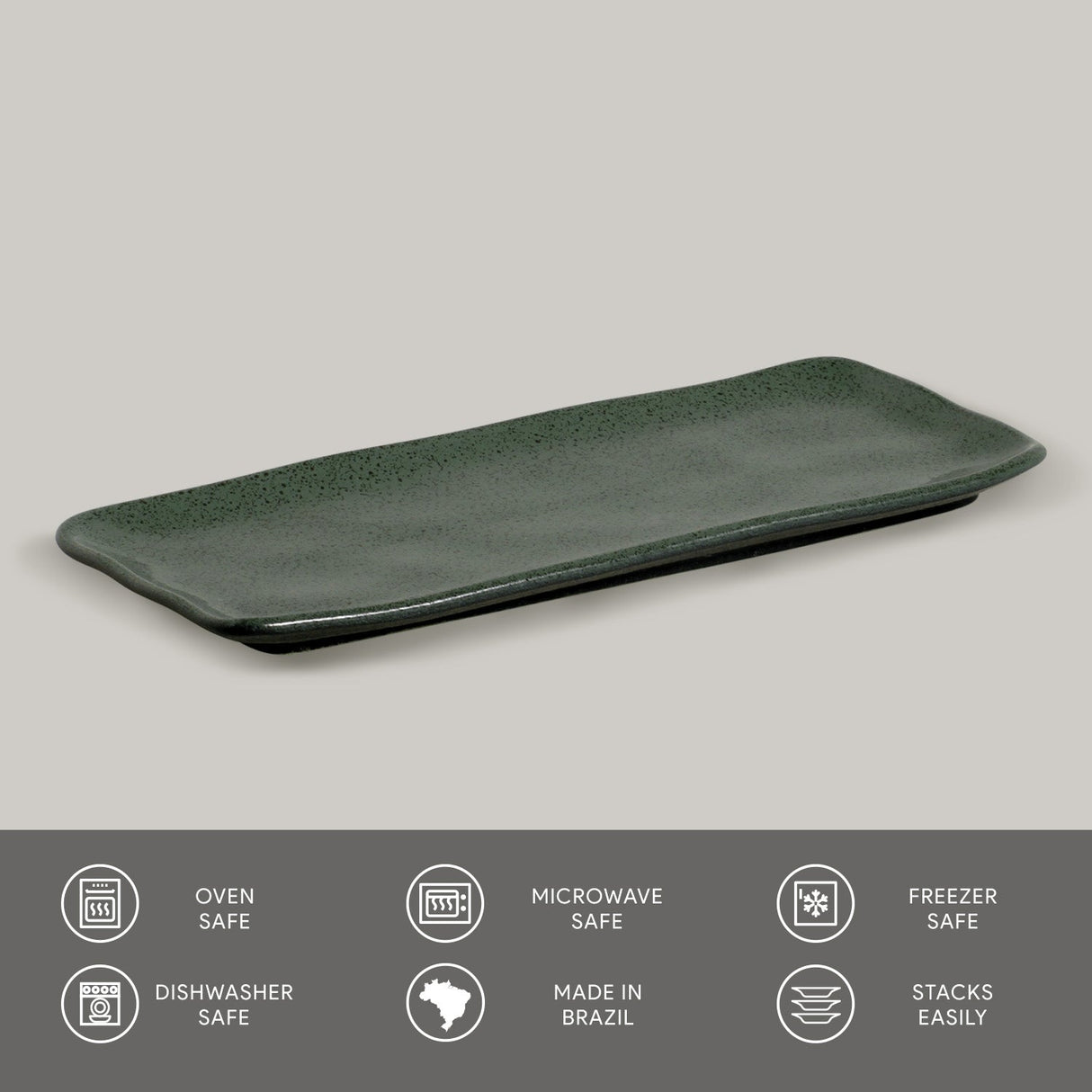 Rectangular Platter Medium Set of 4