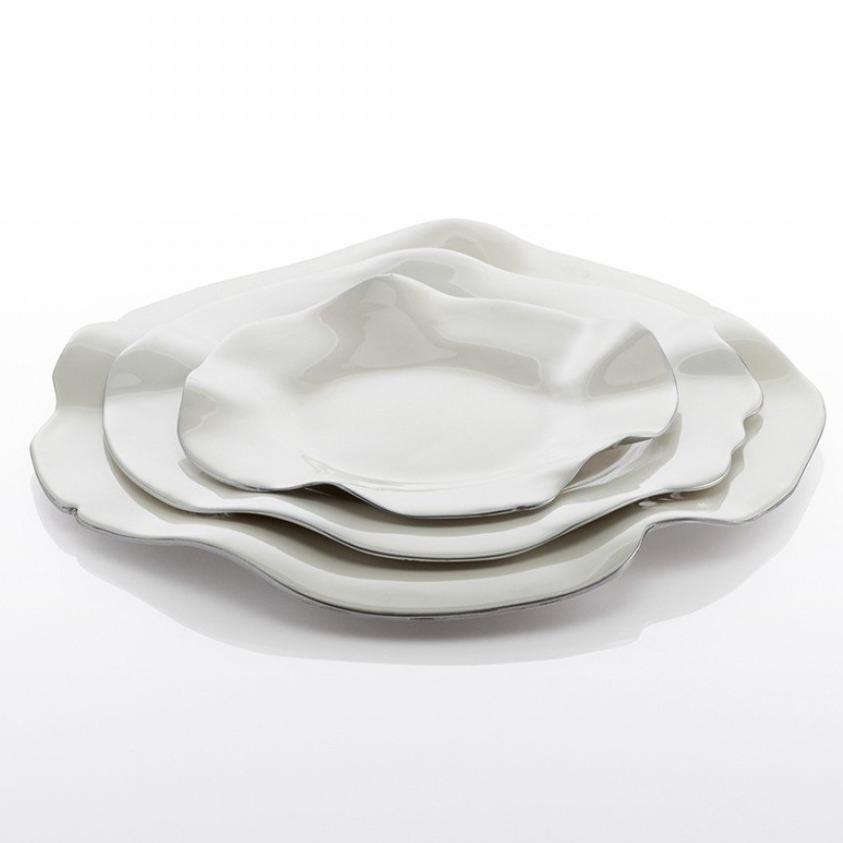 Ruffled Plates