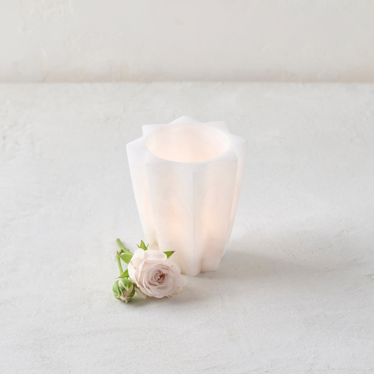 Alabaster Tara Votive Cup - Sumiye Co