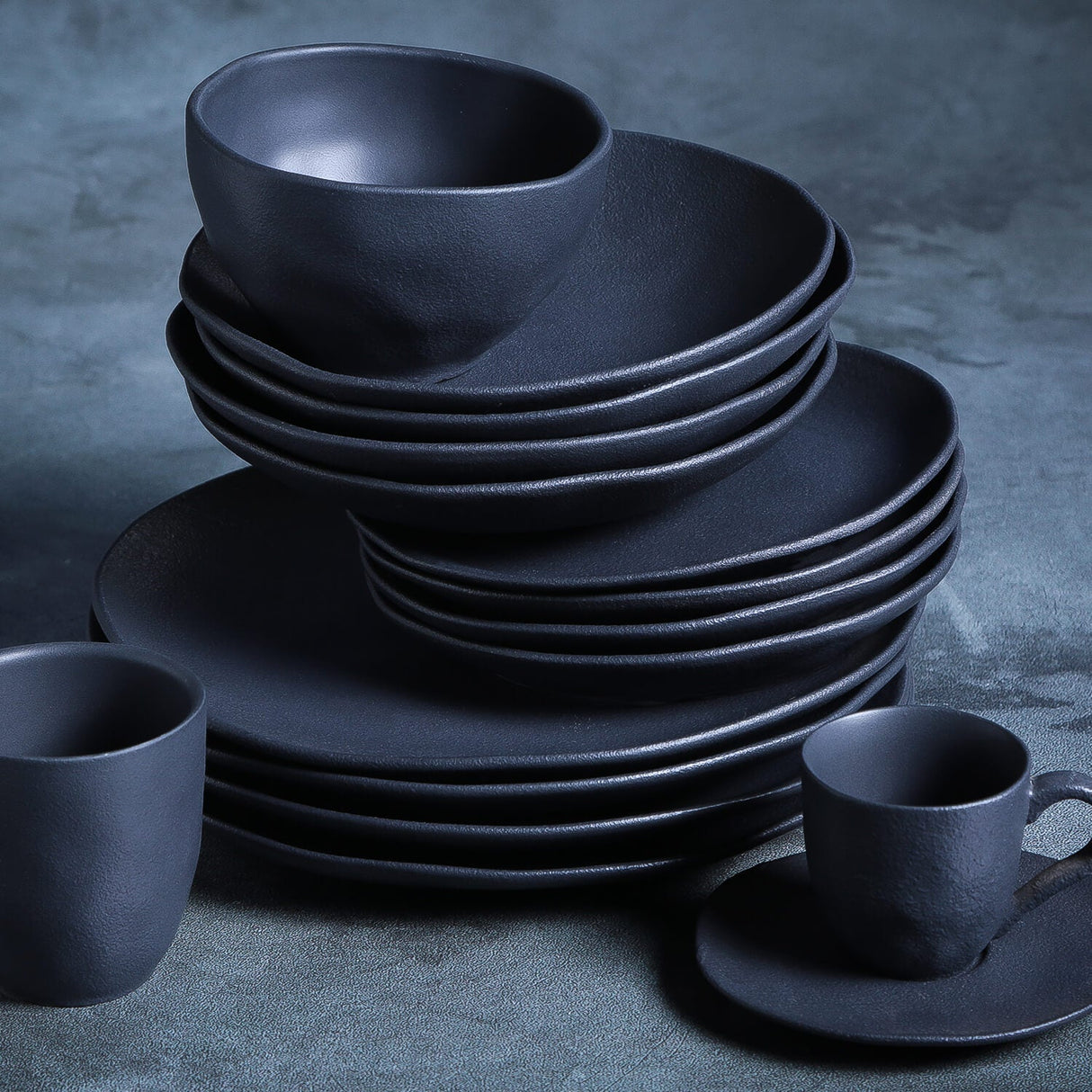 Coffee Cup & Saucer Set of 6