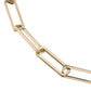 Large Rectangle Link Chain Bracelet