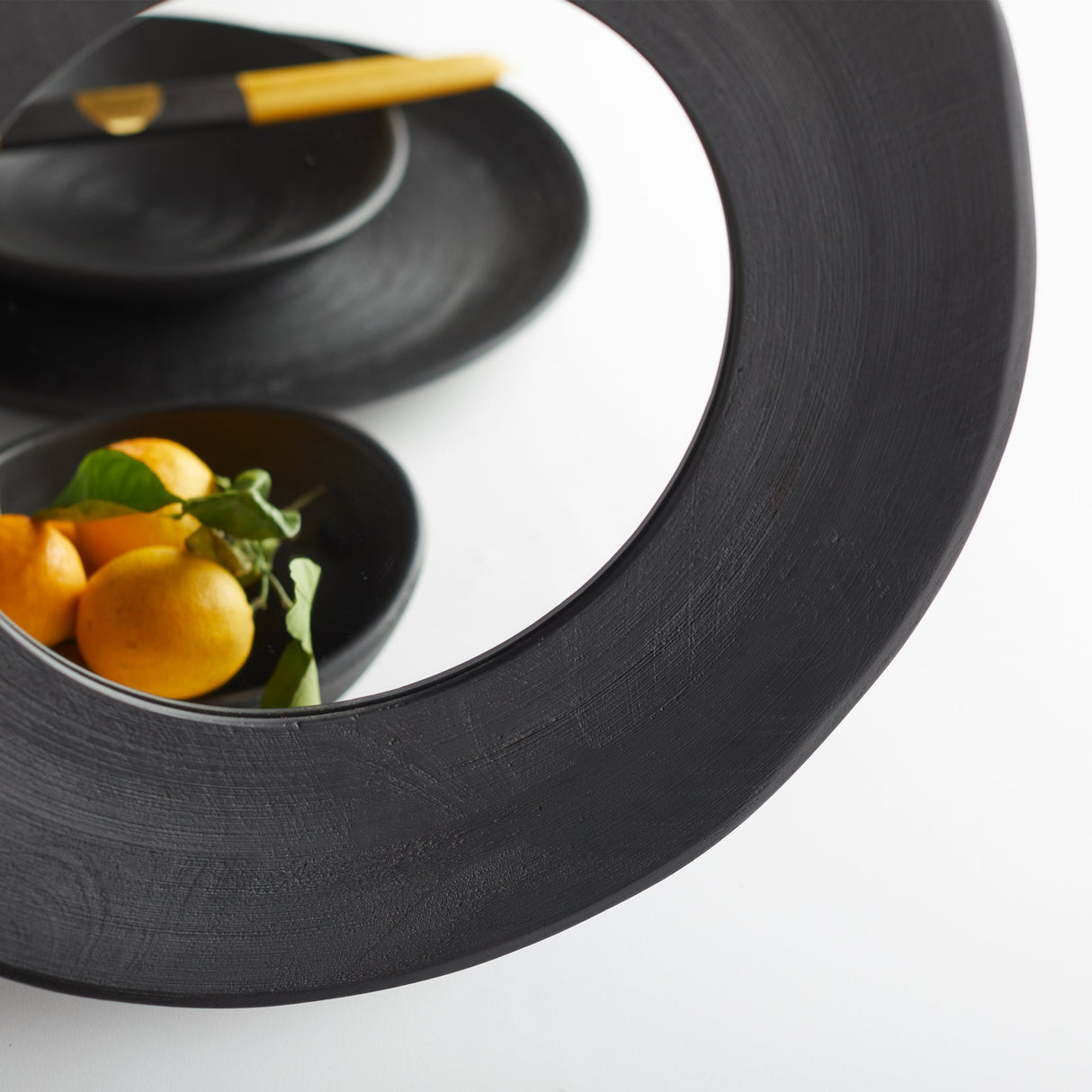 Mango Wood Wall Mirror - Sumiye Co